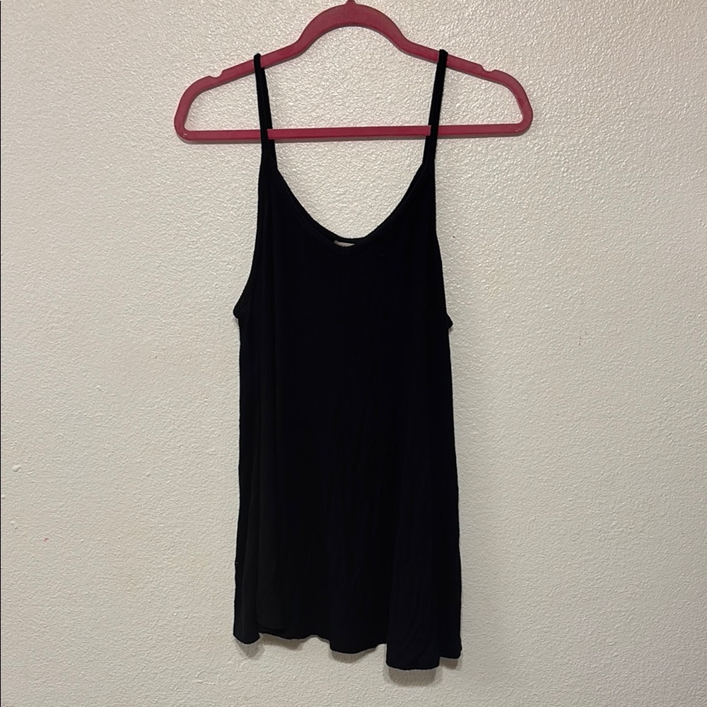 Black Sleeveless dress‎